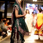 Green bridal dresses pakistani