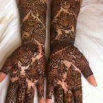 Latest designs of bridal mehndi