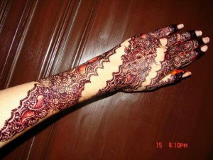 Mehndi designs for bride