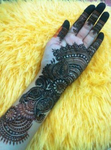 Arabic Mehndi designs for girls