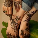 Mehndi designs for hands and feet