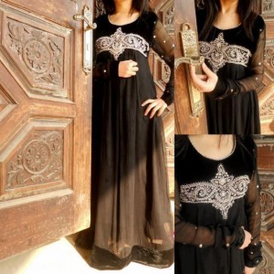 Monochrome pakistani dresses