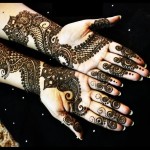 New mehndi designs for brides