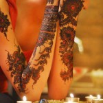 Stylish bridal mehndi designs