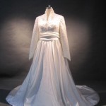 full sleeves wedding gowns