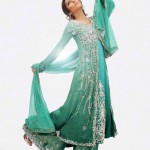 green dress by nilofer shahid