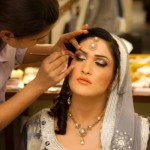 walima bride with light makeup