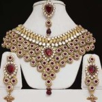 Bridal sets in kundan design