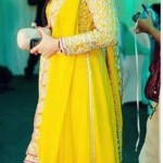 Mehndi dress designs 2013