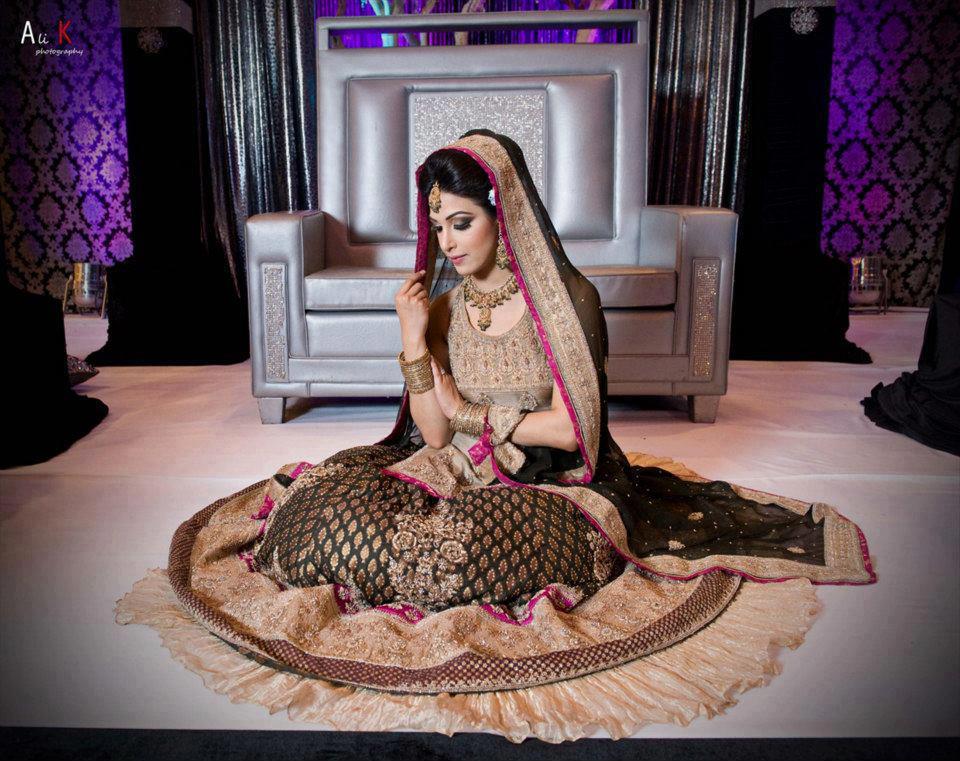 Pakistani bridal dresses 2013