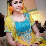 Pakistani bridal mehndi dresses