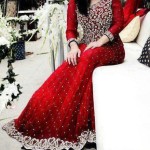 Pakistani wedding gowns 2013