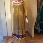 Traditional bridal mehndi dresses