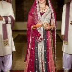 Traditional pakistani wedding gown