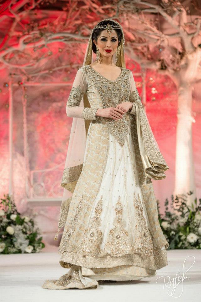 ... Pakistani bridal dresses in white color â€“ White bridal dresses 2013