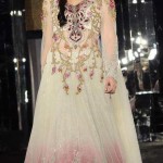 Pakistani formal dresses neck embroidery