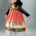 Tradional pakistani kids frocks