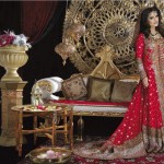 pakistani bridal dresses in red color