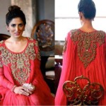 Pakistani party wear dresses 2013