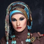 Arab bridal hijab