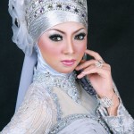 Arabic bridal hijab