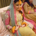 Bridal mehndi and mayoon dresses