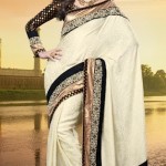 Embroidered saree collection