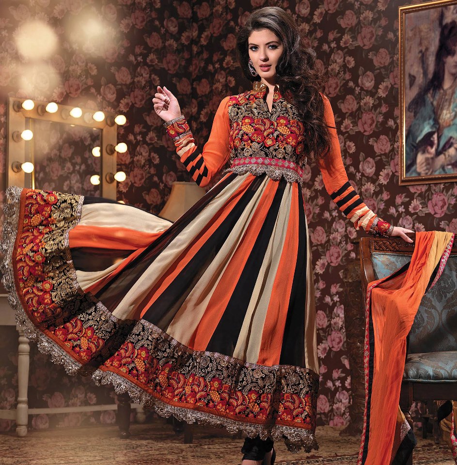Latest collection of indian anarkali frocks