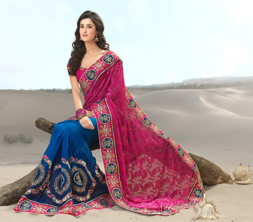 Latest designs of indian sarees