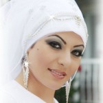 Muslim bridal in hijab