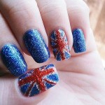 Glitter Nail Art Designs for girls