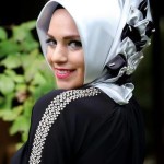 Turkish bride in hijab