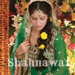 green mehndi dresses