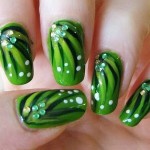 Green nail designs