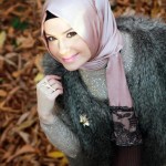 Hijab styles with hijab cap