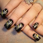 nail art design ideas blacky