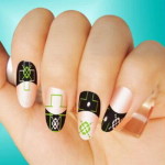 square nail polish art