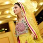 Stylish bridal mehndi dresses