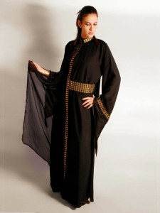 Arab khaleeji abaya design 2013