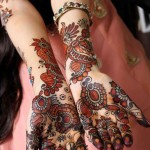 Arabic bridal mehndi designs 2013