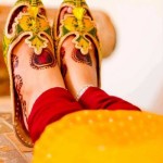 Bridal mehndi designs for feet