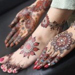 Bridal mehndi fashion