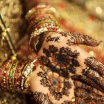 Indian style bridal mehndi designs