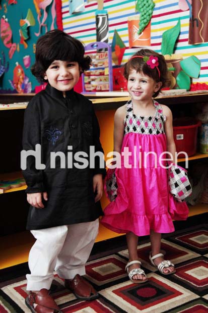Nishat linen baby frocks deals