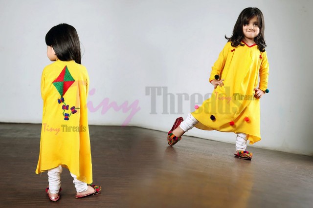 Kids kurta designs by tiny threads