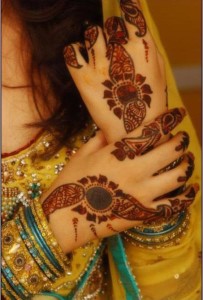 Mehndi designs for brides