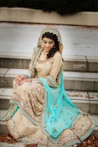 Pakistani bridal dresses in different colors