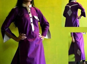 Pocket style kurta 2013