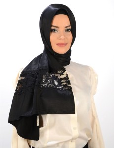 Silk hijab for muslim girls