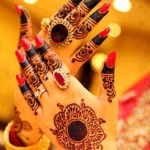 Tikya style bridal mehndi designs